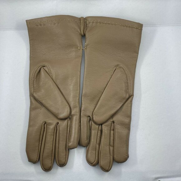 NEW Vintage Driving Gloves Womens S / M Brown Mid Century 1960s 1970s - Picture 3 of 6